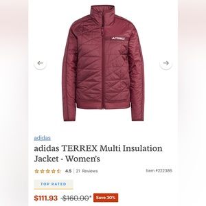 Adidas TERREX Multi Insulation Jacket - Women's